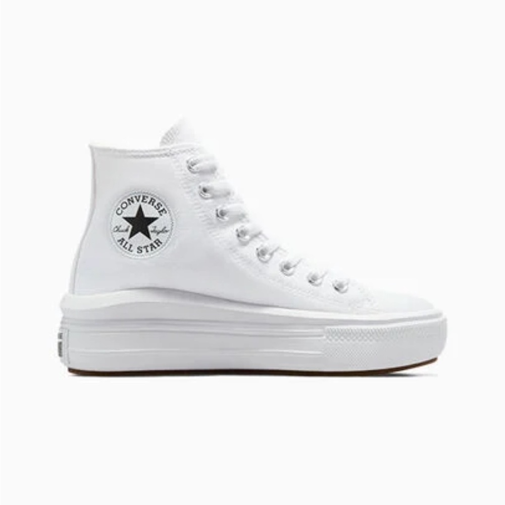 Converse Chuck Taylor All Star  Platform Hi Top Shoes Womens 7 - Picture 2 of 10